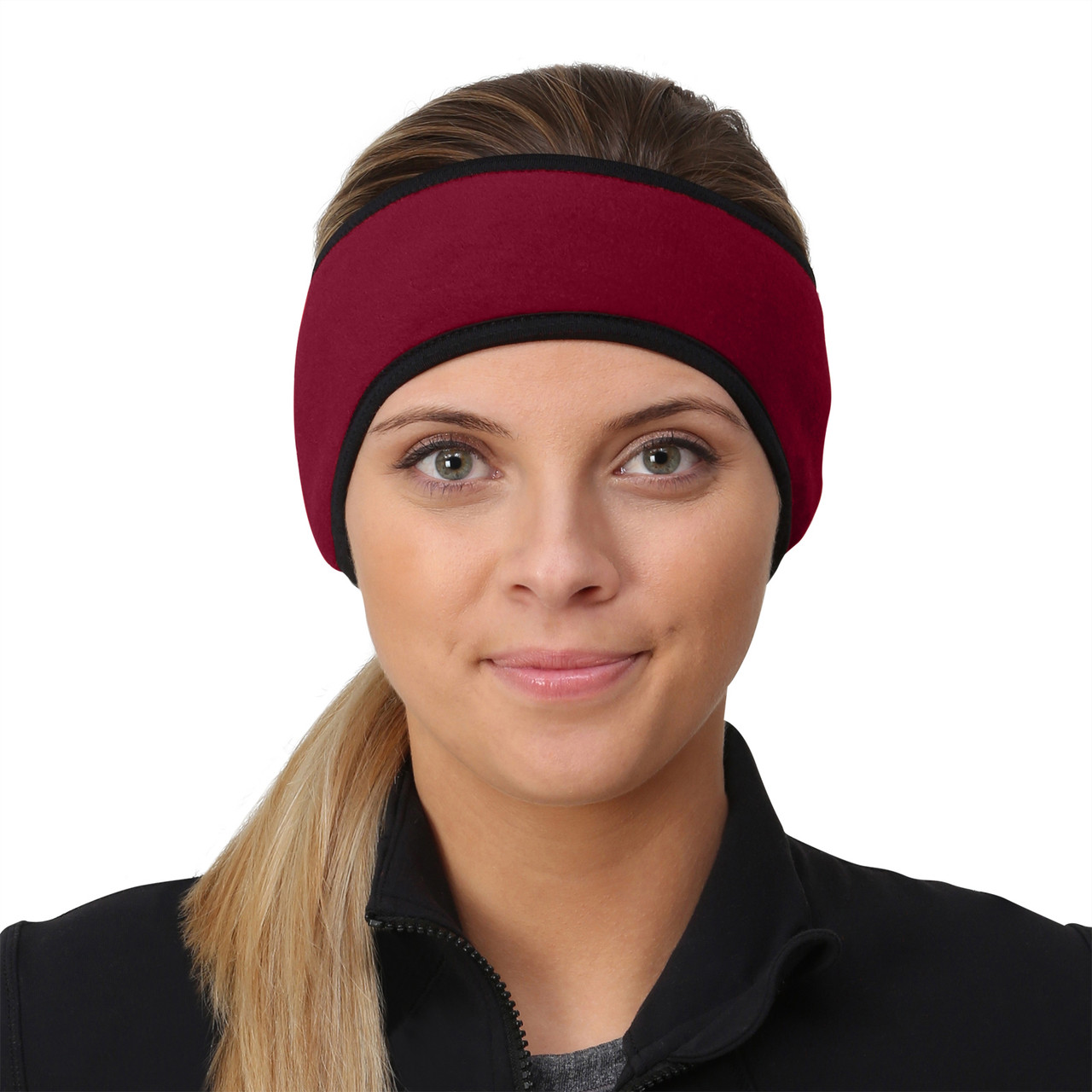 Ear Band for Winter - Ponytail Headband