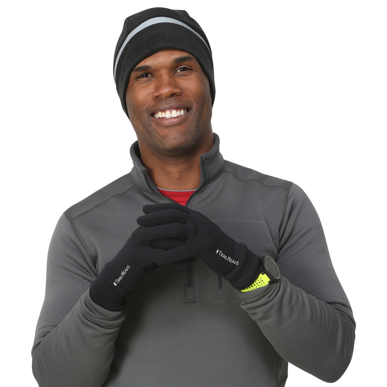 Runners Gloves Mens Power Stretch Gloves