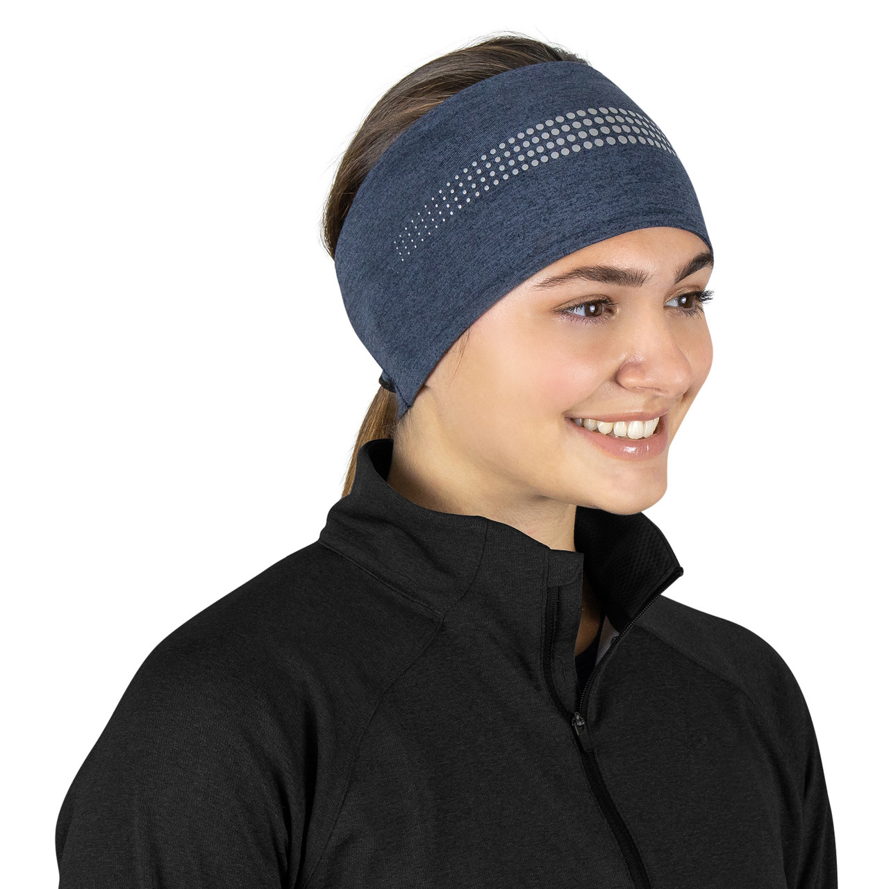 Womens Running Headband - Ponytail Headband - Adrenaline Series