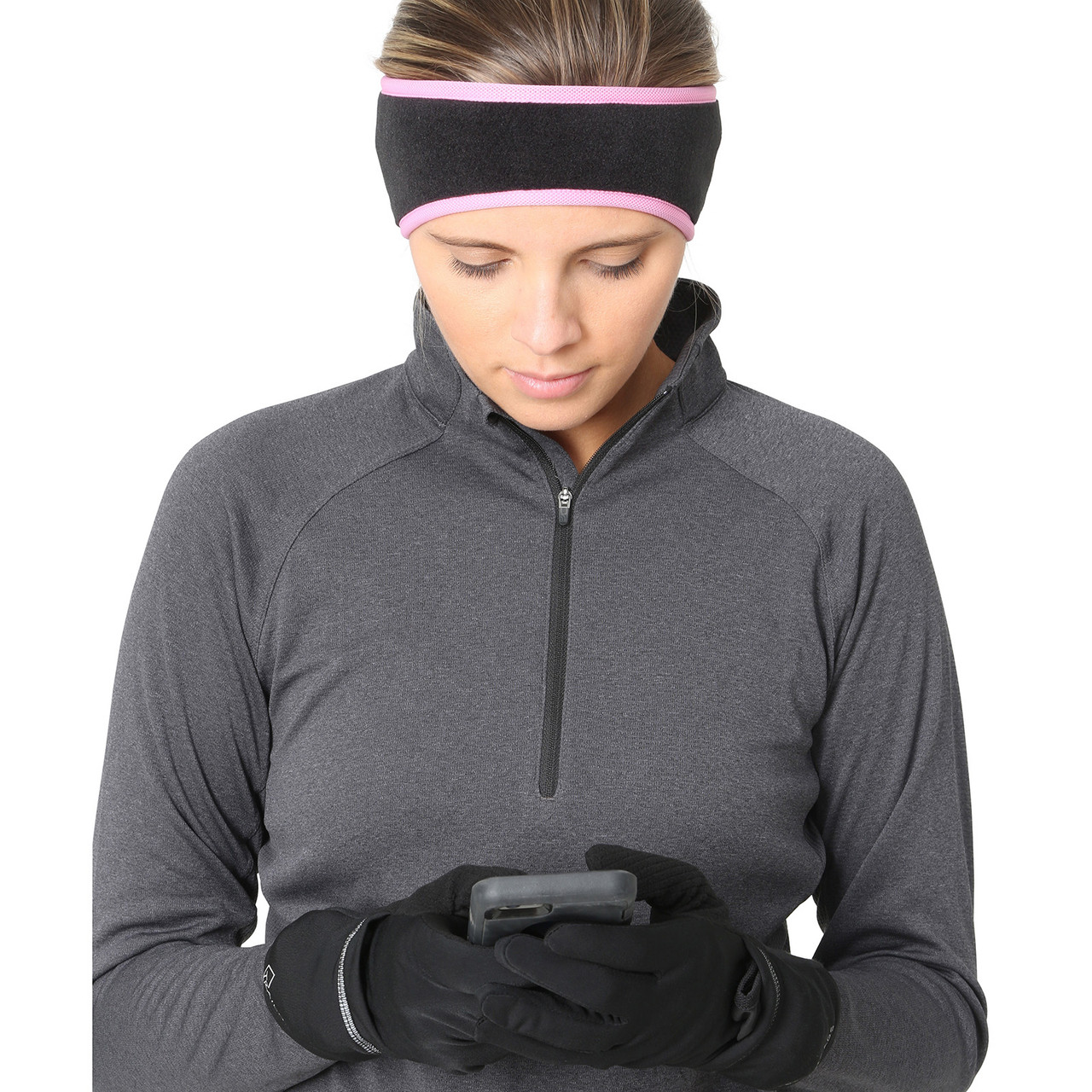 TrailHeads Women’s Convertible Running Gloves Cold Weather Running Gloves