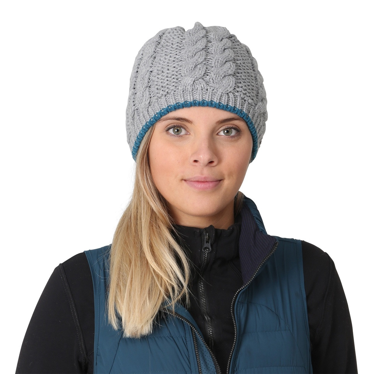 Women's Cable Knit Beanie Lining