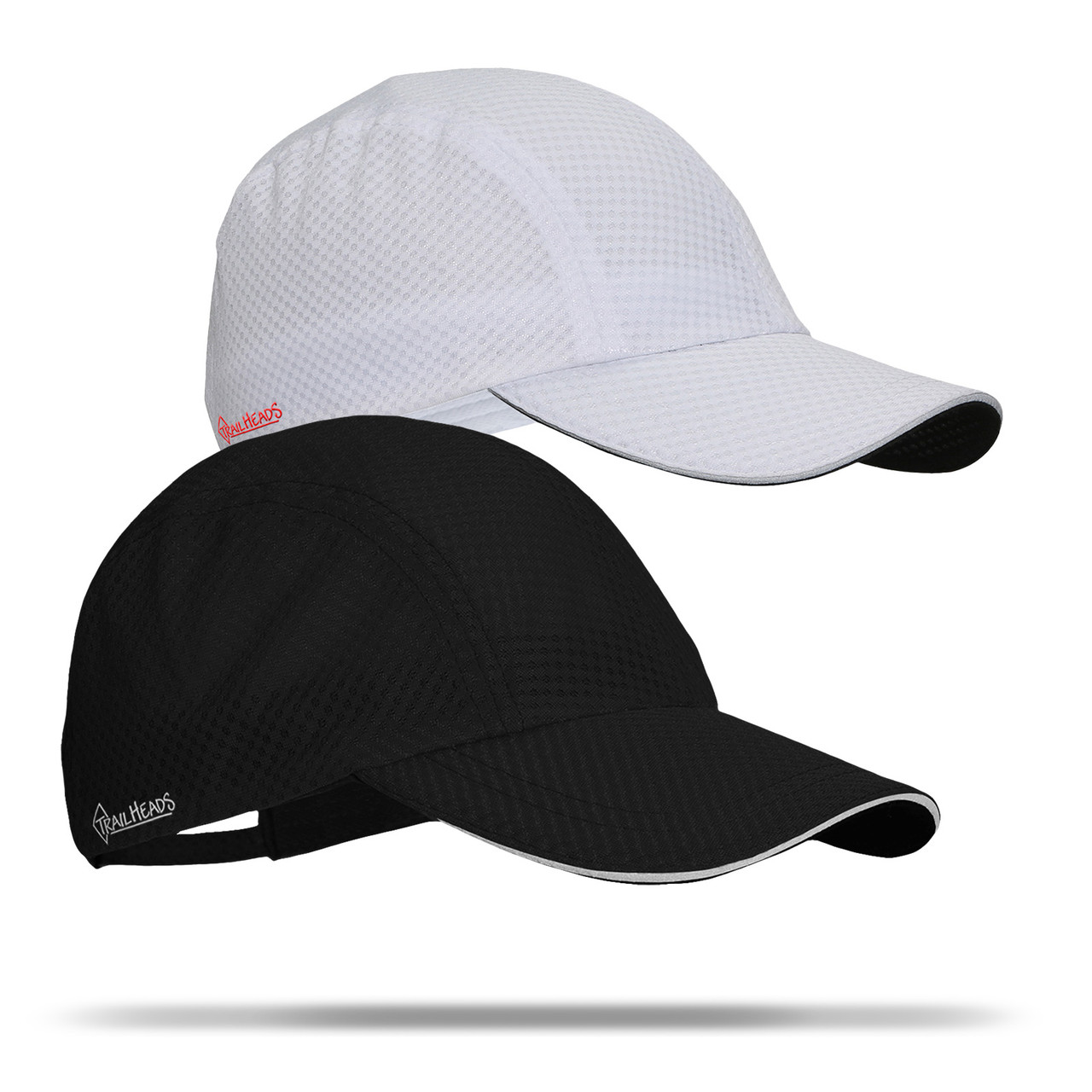 TrailHeads UV Protection Running Hat for Women - Black