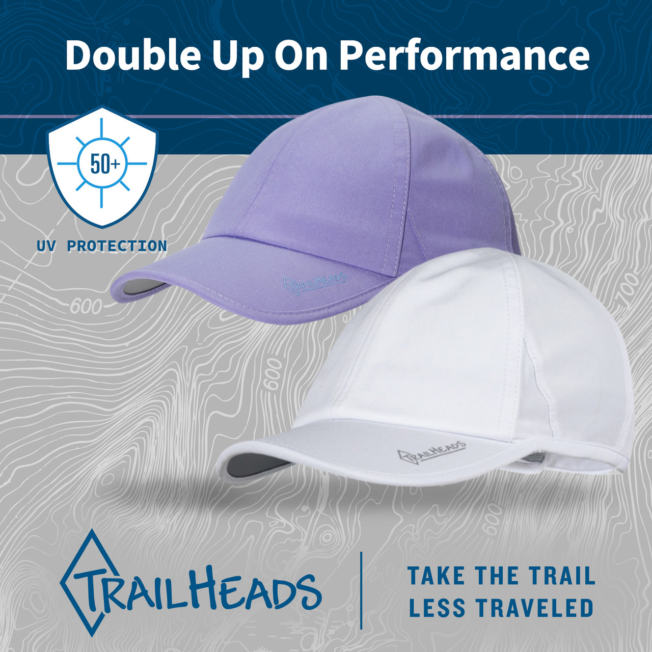 UV Protection Running Hat for Women 2 Pack TrailHeads