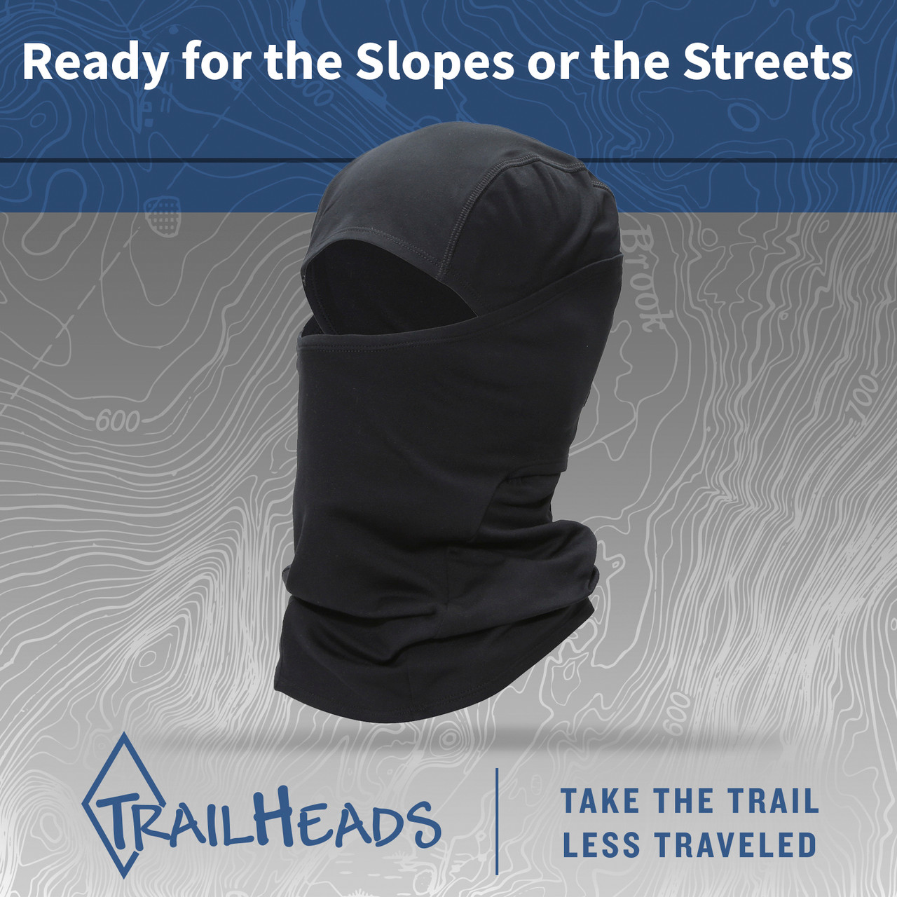 Women’s Balaclava with a Ponytail Hole Ski Mask Runner’s Mask
