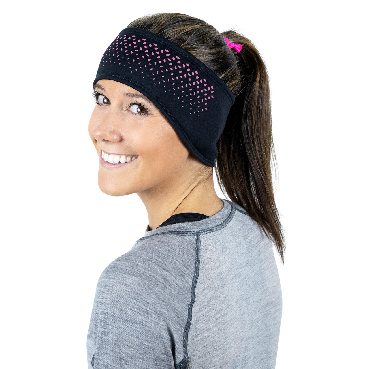 Gift Set for Women Runner’s Headband and Touchscreen Gloves