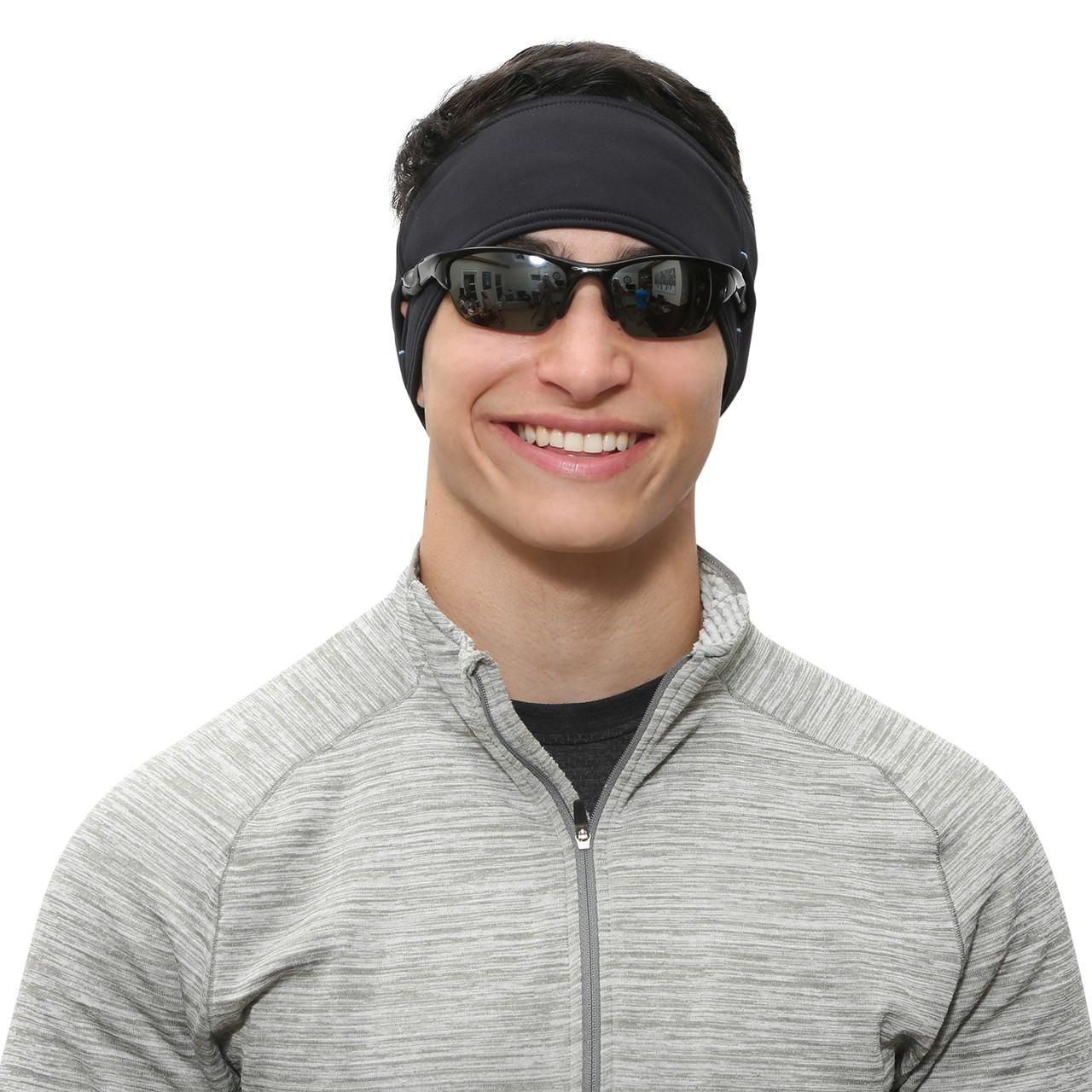 Winter Headband with Sunglass Slots for Runners