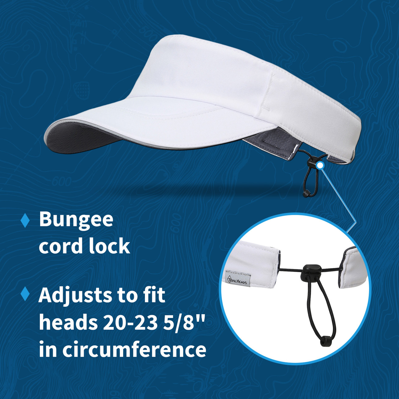 TrailHeads Women’s Sun Visor Hat Traverse Series