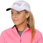 white - pink and purple logo