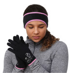 Perfect gift for the runner in your life!  Stay warm and look good with our Ponytail Headband and Power Stretch Running Gloves.