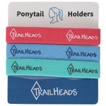 TrailHeads Elastic Hair Ties - 3 tie multi-color pack