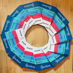 TrailHeads Elastic Hair Ties - 3 tie multi-color pack