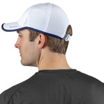 Men's UV Protection Running Hat - White w/ Reflective