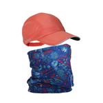 coral - floral print coral - floral print