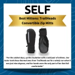 Men’s Convertible Zip Mitts - Winter Running Mittens