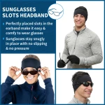 Sunglass Slots Running Headband
