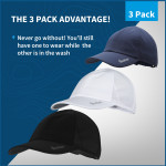 black - white - navy - 3-pack black - white - navy - 3-pack