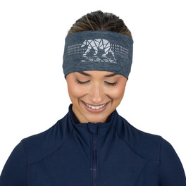 heather navy - polar bear heather navy - polar bear