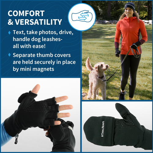 Convertible Mittens For Women  Convertible Mitten Gloves - TrailHeads