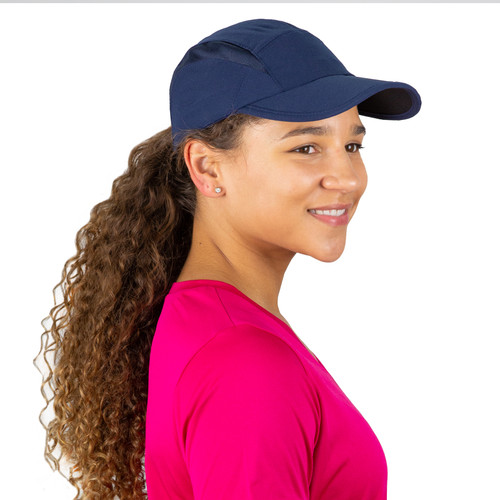 TITECOUGO Folding Reflective Hat Unstructured Breathable Design UPF 50+ Sun Protection Sport Caps