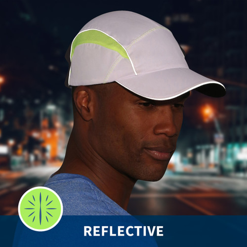 Custom Reflective Running Hat Best Journalist Ever Embroidery Polyester One Size