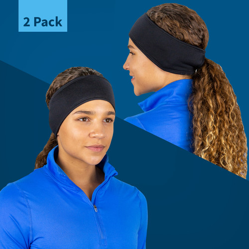 Womens Ponytail Headband Moisture Wicking Ear Band The Power