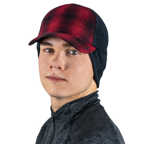 woonadres strijd Pelagisch Men's Winter Hat - Trucker Hat with Drop Down Fleece