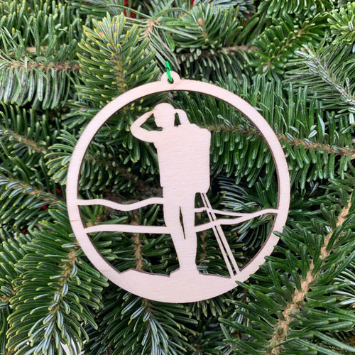 Hiker Ornament