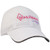 white - pink and purple logo
