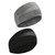 black reflective - heather grey reflective