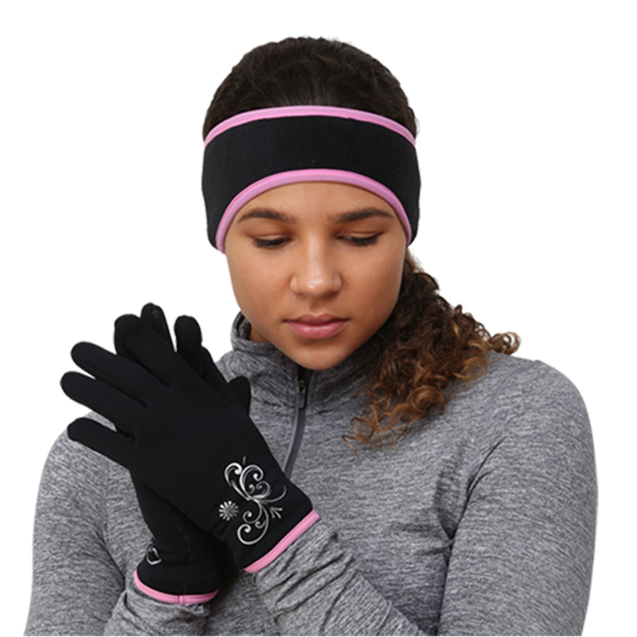 Winter Running Running Headband And Gloves Running Gloves Nike
