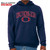 New England Vintage Football Premium Sponge Fleece Hoodie