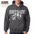 Detroit Fist of Joe Louis Chalk Charcoal Close-Out Classic Hoodie
