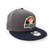 Michigan Sunset New Era Charcoal Navy Flat Bill Snapback Cap