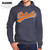 Detroit Tiger Tail Baseball Script Heather Navy Classic Hoodie