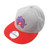 Detroit Hockey Octopi New Era Shadow Heather Scarlet Striped Flat Bill Snapback Cap