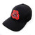 Detroit Motor City Hot Rod Ribbon Black FlexFit Pacific Fusion Trucker Cap