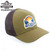 Michigan Sunset Moss Black Flex-Fit Pacific Fusion Trucker Cap