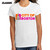 City of Boston Dunkin Donuts White Classic Ladies T-Shirt