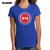 Detroit 313 Pistons Basketball Blue Classic Ladies T-Shirt