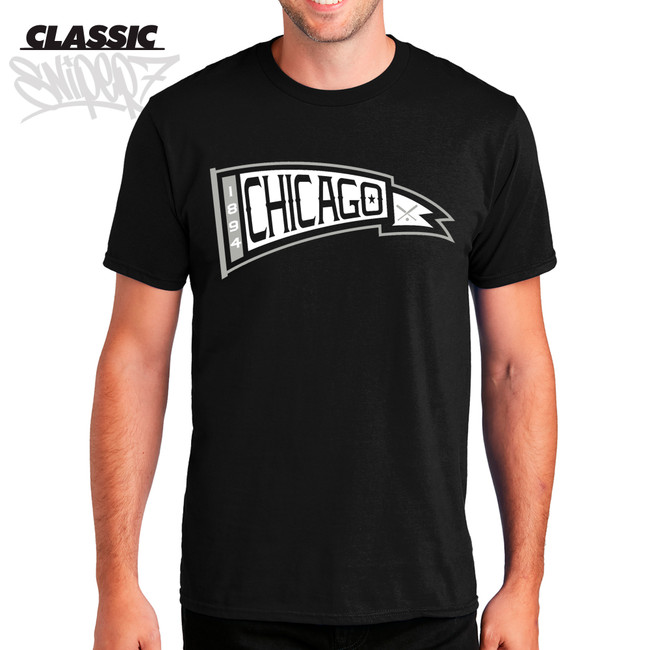 Chicago Vintage Baseball Pennant Classic T-Shit - Sox