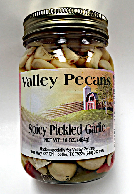 Spicy Pickled Garlic