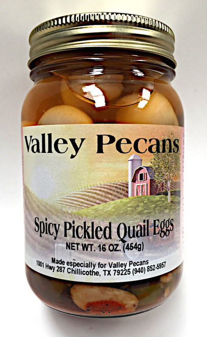 Spicy Pickled Quail Eggs
