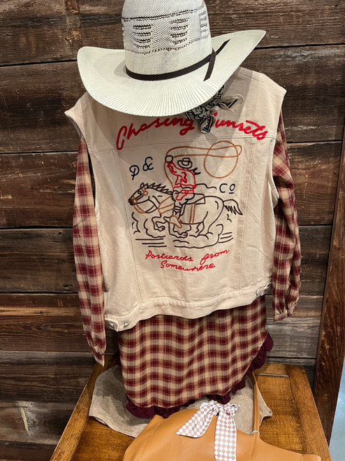 Tan Vest