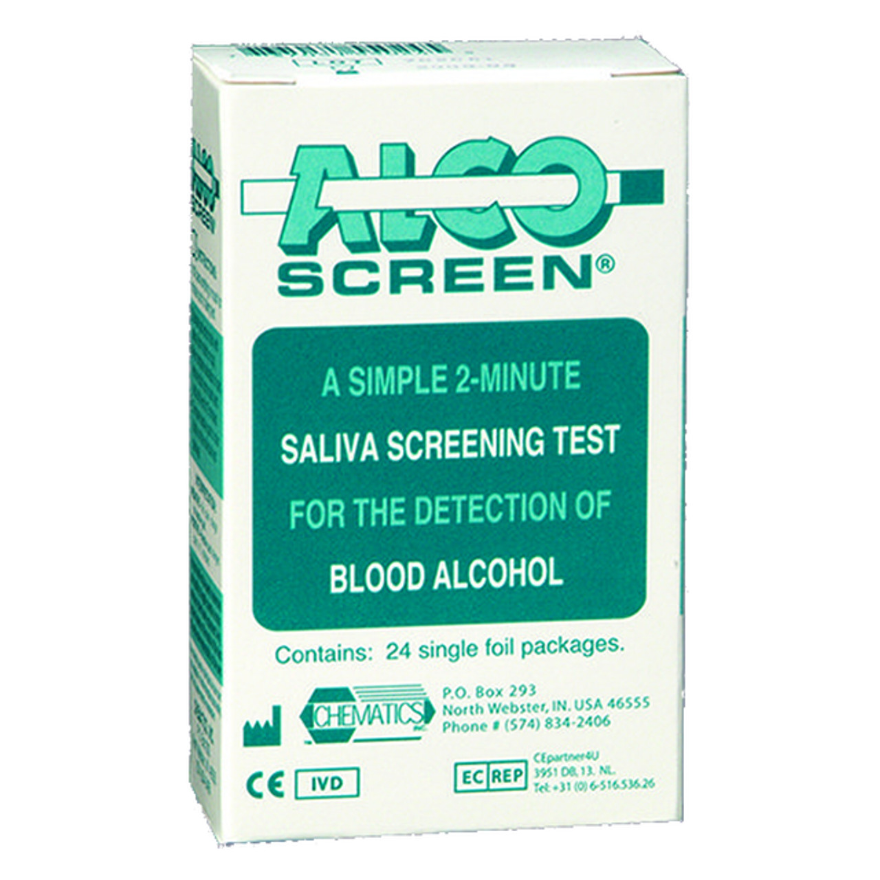 Alco-Screen® Alcohol Test (Box of 24)