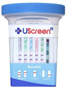 UScreen Drug Test cup  7 Panel with Adulterants CLIA Waived