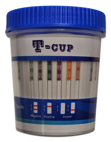 T-Cup Drug Test Cup Wondfo 14-Panel Strips