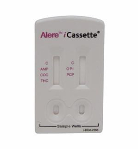 Alere iCassette 2 Panel Drug Test Cassette with Pipette