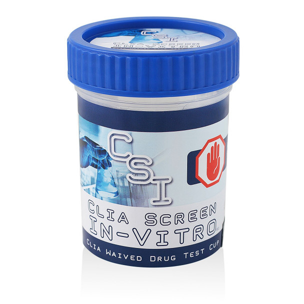 5 Panel CSI Cup CLIA Screen In-Vitro® Drug Test, CLIA Waived, 25/Box (CSI-Cup-254)
