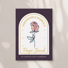 Unshakable Women's Prayer Journal