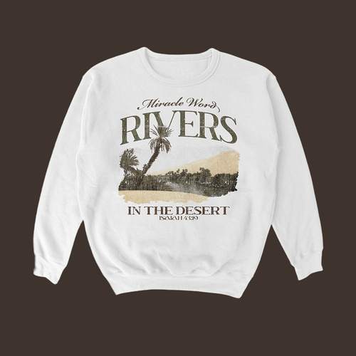 Rivers in the Desert Graphic Crewneck